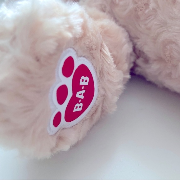 BABW Happy Hugs Fluffy Cream Teddy Bear - Gently used - Picture 7 of 10